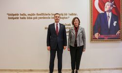 Başkan Akın’dan Başkan Ünlüce’ye Ziyaret