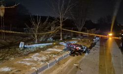 Bir aylık evli genç motosiklet kazasında öldü