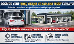 EOSB Yaşam Park’a fırçasız araç yıkama tesisi kuruluyor