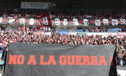 Eskişehirspor tribünlerinden, İspanya'ya selam