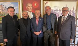 Koca Çınar Grubu’ndan Yılmaz Büyükerşen’e Ziyaret