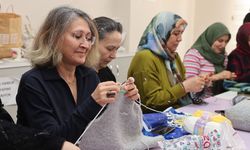 Odunpazarı’nda kadınlara örgü atölyesi