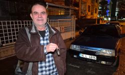 Anahtarını kontakta unuttu yardımına çilingir yetişti!