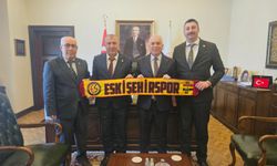 ESİDER’den Vali Aziz Yıldırım’a Hayırlı Olsun Ziyareti