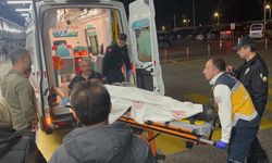 Kazada yaralanan Günyüzü Kaymakamı ve şoförü hastaneye getirildi