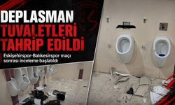 Maç sonrası deplasman tribünü savaş alanına döndü