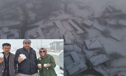 Nisan ayında Eskişehir'de kar gördük