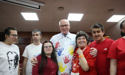 Özel çocuklardan Odunpazarı Belediyesi’ne anlamlı ziyaret