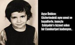 Ünlüce’nin çocukluğundan Eskişehir’e 23 Nisan mesajı