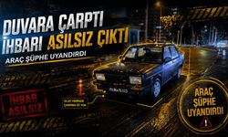 Asılsız kaza ihbarı, şüpheli otomobili ortaya çıkardı