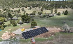 Kırsalda güneş enerjisi destekli su yatırımı
