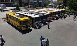 Türkiye'nin dört bir yanından gelen klasik otobüsler Eskişehir'de buluştu