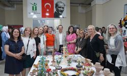 Belde evlerinde el emeği sergileri beğeni topladı