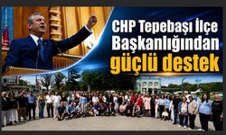 CHP Tepebaşı’ndan Özgür Özel’e destek