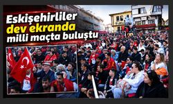 Odunpazarı’nda Milli Maç Coşkusu