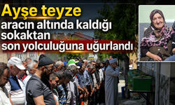 Öldüğü sokakta son yolculuğuna uğurlandı