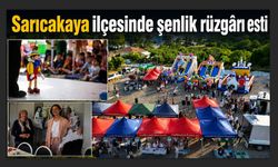 Sarıcakaya ilçesinde şenlik rüzgârı esti