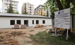 Sosyal tesisin inşaatı yüzde 90 tamamlandı