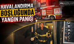 Üniversite Caddesi’nde Yangın Paniği