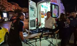 Alkollü sürücü refüjü fark etmeyince....