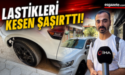Ayrılığını kabullenemedi, aracının lastiklerini kesti