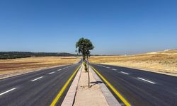 Bakımı tamamlanan yollar çizgileriyle güvenli hale geliyor