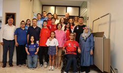 Başkan Ünlüce, Şampiyon Sporcuları Ağırladı