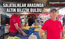 Bulduğu altını polise teslim etti
