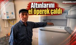 Buzluktaki 351 bin TL'lik altınları çaldırdı