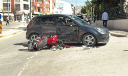 Çarpmanın Etkisiyle Otomobilin Camına Savruldu