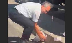Deste deste paralar yola saçıldı, trafik tamamen durdu