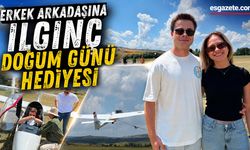 Doğum Gününde Gökyüzüne Uçurdu