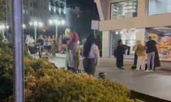 Eskişehir'de iki kadın grup arasında cadde ortasında kavga