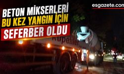 Küpeliler’den TEI yangınına 10 mikserle kritik destek