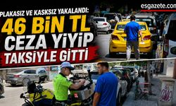 Motosikleti bağlandı, ehliyetine el konuldu
