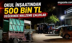 Okul inşaatına dadandılar: Abla kardeş gözaltında