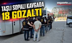Polisin Yaralandığı Kavgada 18 Şüpheli Adliyede