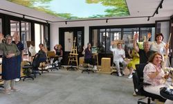 Sanat sokağı üretime kapılarını açtı