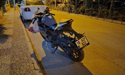 Alkollü sürücünün kullandığı motosiklet kaza yaptı: 2 yaralı