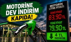 Eskişehir dikkat: Motorine Dev İndirim Kapıda