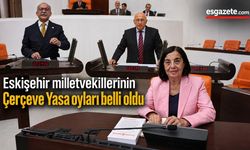 Eskişehir milletvekillerinin oyları dikkat çekti