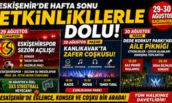 Eskişehir’de hafta sonu etkinliklerle dolu