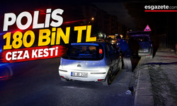 Eskişehir'de otomobil sürücüsüne şok ceza