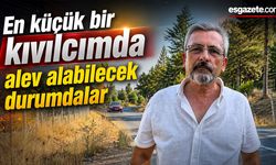 Kızılinler Muhtarından Yangın Uyarısı