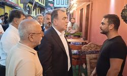 MHP Heyeti Yangının Yaşandığı İşletmeyi Ziyaret Etti