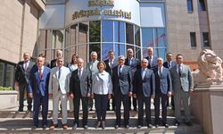 OSBÜK heyetinden başkan Ünlüce’ye ziyaret