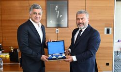 Rektör Adıgüzel, Eti Global CEO’su ile buluştu
