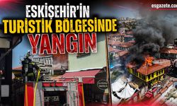 Tarihi Odunpazarı Evleri Bölgesi’nde Yangın Paniği