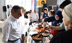 Down sendromlu bireyler yemek yarışmasında buluştu