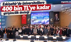Eskişehir’de üniversitelilere 400 bin TL destek
